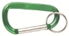 Carabiners With Keyring - Carakeyr green